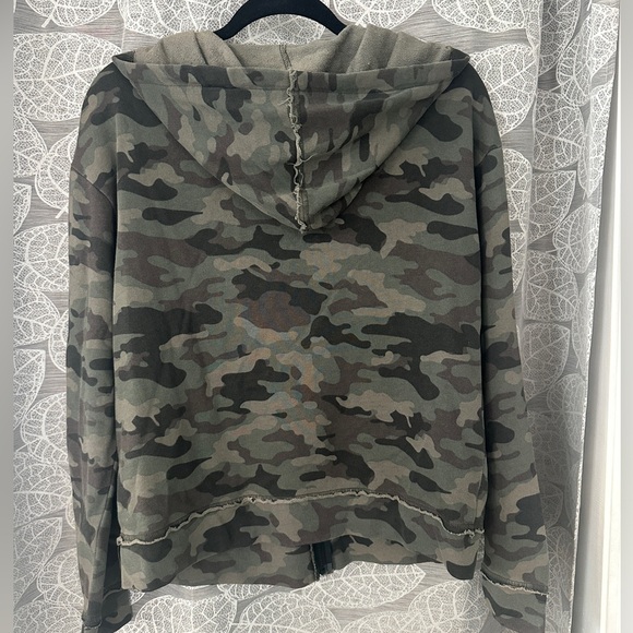 Sanctuary camouflage Zip Hoodie - Picture 2 of 4